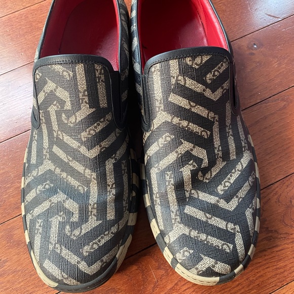 Mens Gucci slide on sneakers size 11 - Picture 4 of 9